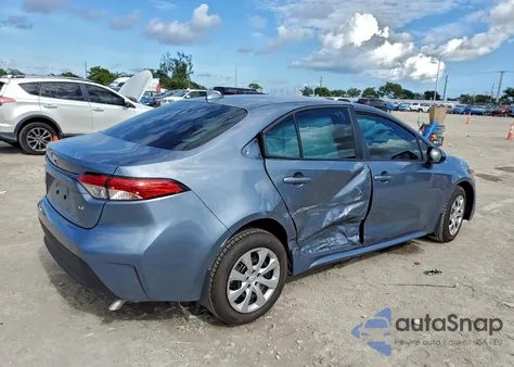 2025 Toyota Corolla Le from USA, damaged, VIN 5YFB4MDE2SP355822